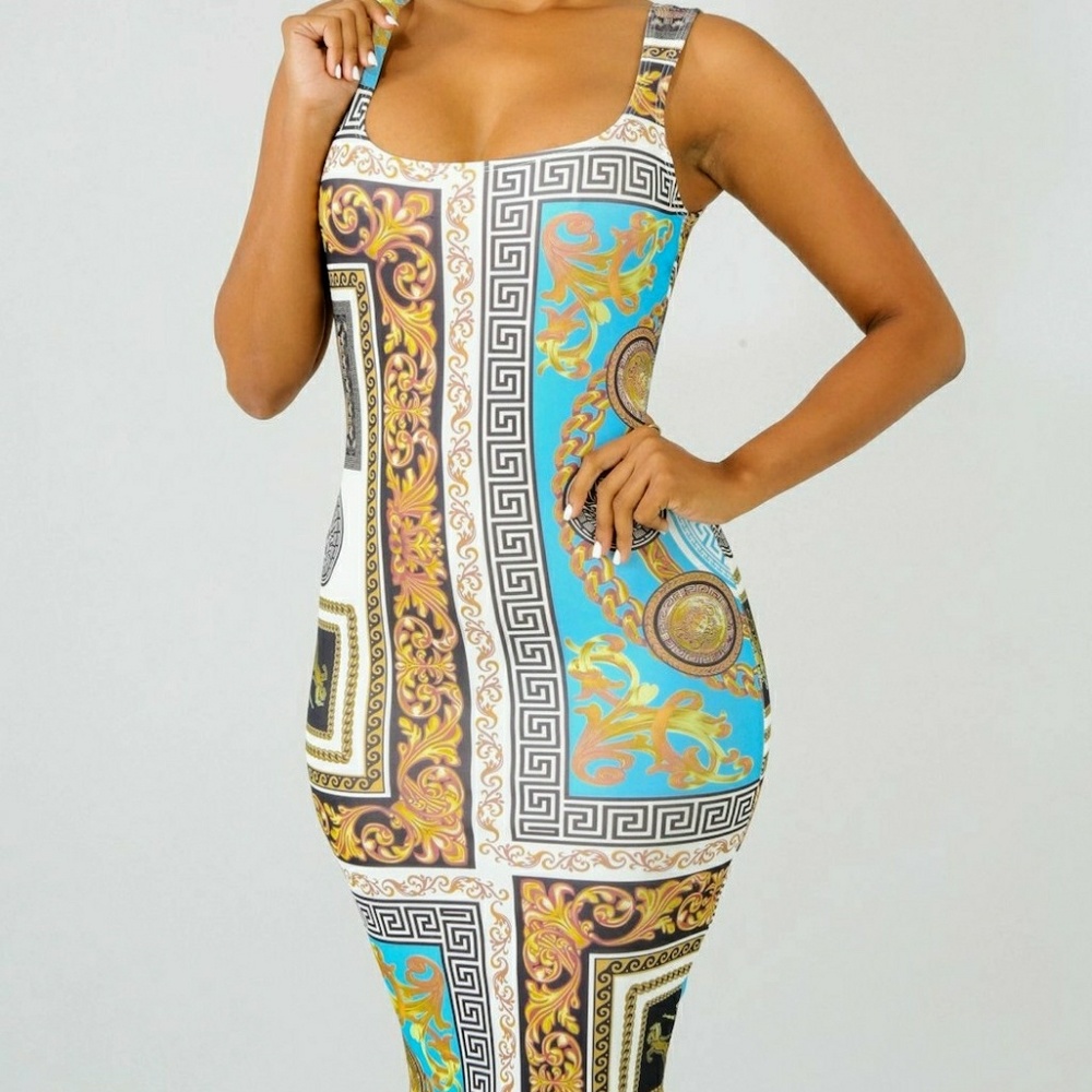 Egyptian Bodycon Dress